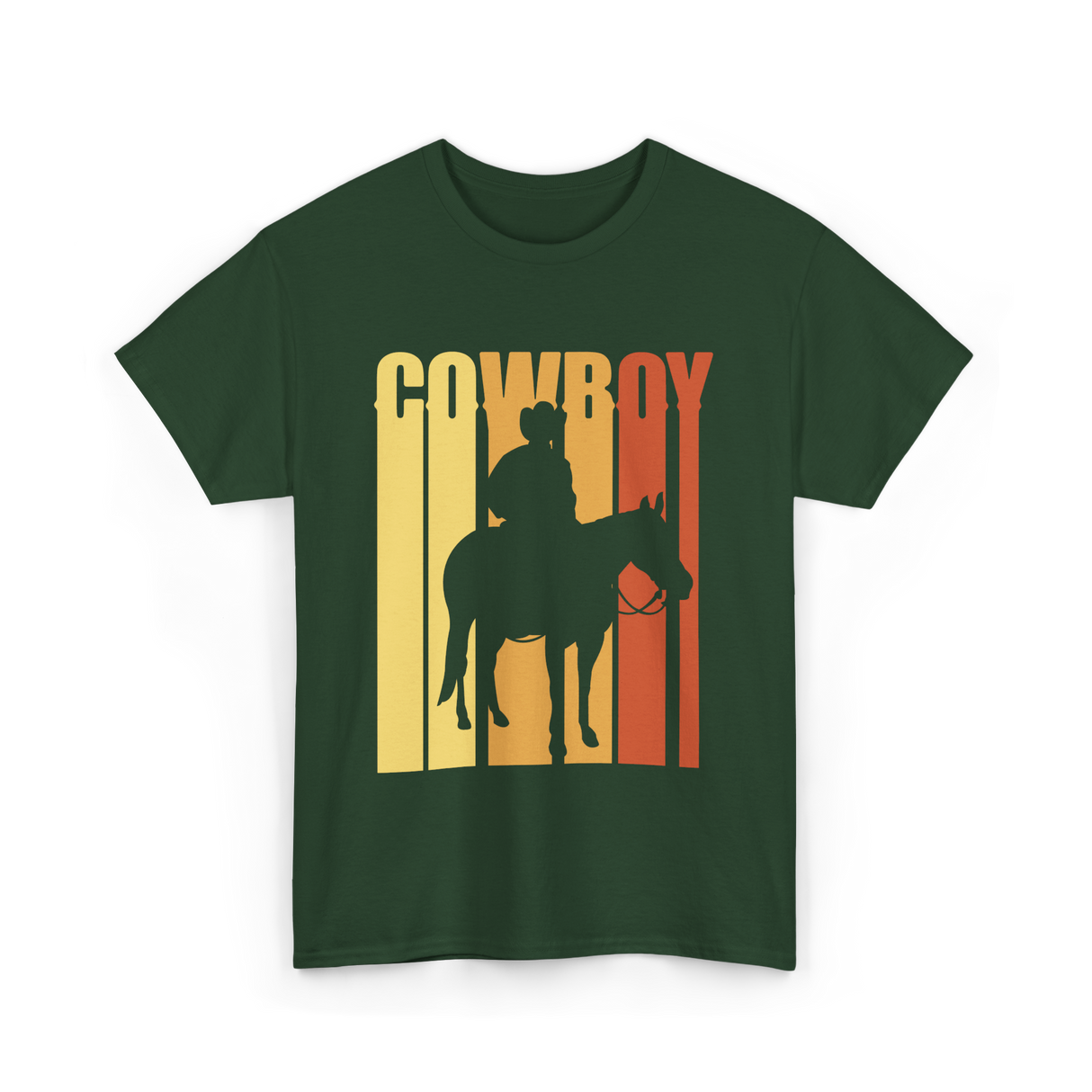 Cowboy T-Shirt - Forest Green