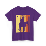 Cowboy T-Shirt - Purple