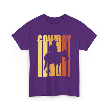 Cowboy T-Shirt - Purple