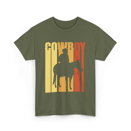 Cowboy T-Shirt - Military Green