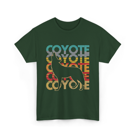 Coyote T-Shirt - Forest Green