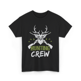 Crew Hunting Hunters Deer T-Shirt - Black