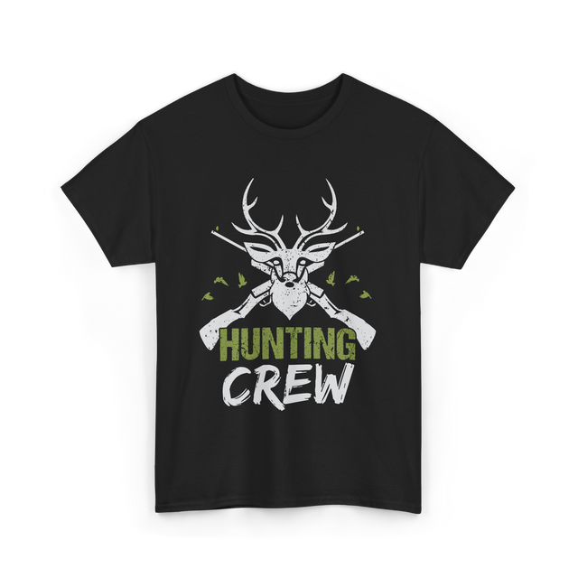 Crew Hunting Hunters Deer T-Shirt - Black