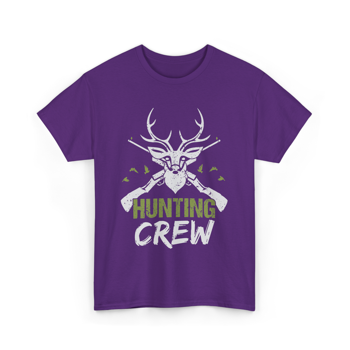 Crew Hunting Hunters Deer T-Shirt - Purple