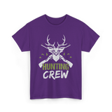 Crew Hunting Hunters Deer T-Shirt - Purple