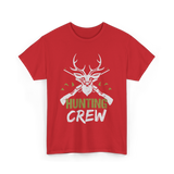 Crew Hunting Hunters Deer T-Shirt - Red