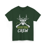 Crew Hunting Hunters Deer T-Shirt - Forest Green