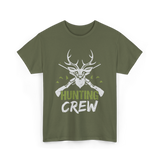 Crew Hunting Hunters Deer T-Shirt - Military Green