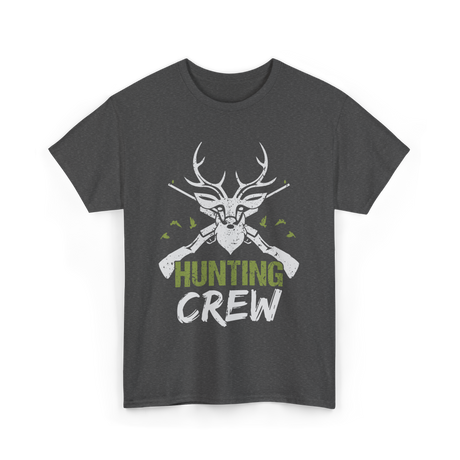 Crew Hunting Hunters Deer T-Shirt - Dark Heather