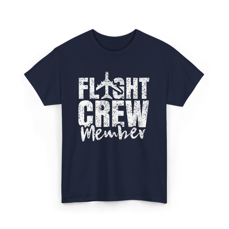 Crew Member Aviation T-Shirt - Navy