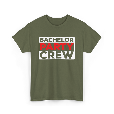 Crew Party T-Shirt - Military Green