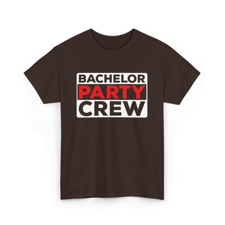 Crew Party T-Shirt - Dark Chocolate