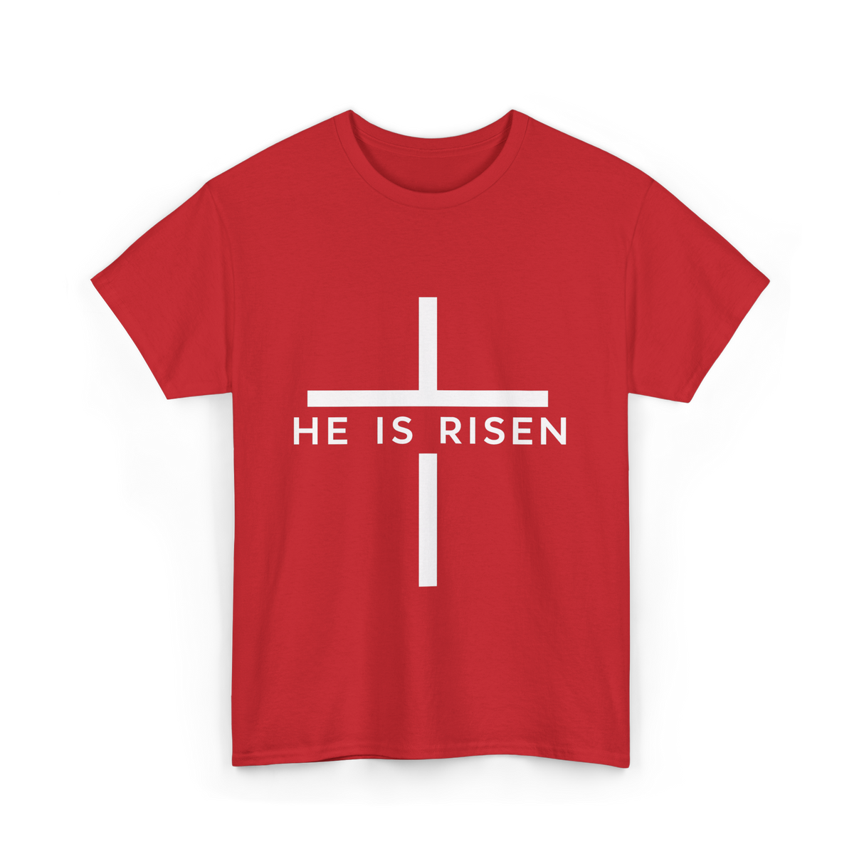 Cross Christian T-Shirt - Red