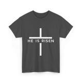 Cross Christian T-Shirt - Dark Heather