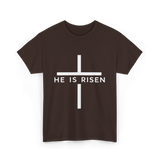 Cross Christian T-Shirt - Dark Chocolate