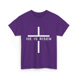 Cross Christian T-Shirt - Purple