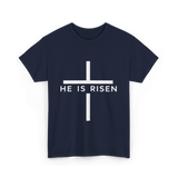 Cross Christian T-Shirt - Navy