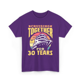 Cruising Together 30 Years Anniversary T-Shirt - Purple