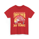 Cruising Together 30 Years Anniversary T-Shirt - Red