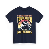 Cruising Together 30 Years Anniversary T-Shirt - Navy