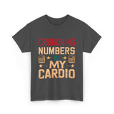 Crunching Numbers Cardio Calculator T-Shirt - Dark Heather