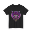 Cryptid Werewolf Head Mythical Creature T-Shirt - Black