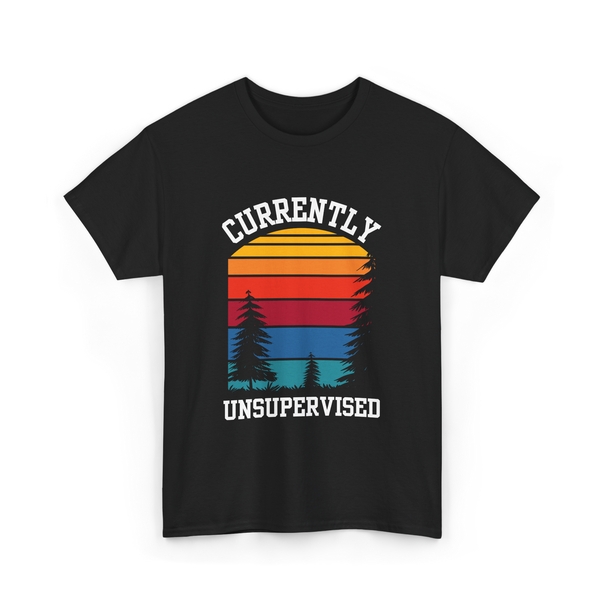 Currently Unsupervised Unsupervised Fun T-Shirt - Black