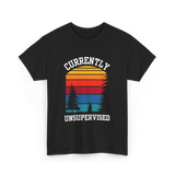 Currently Unsupervised Unsupervised Fun T-Shirt - Black