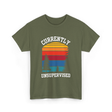 Currently Unsupervised Unsupervised Fun T-Shirt - Military Green