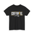 Custodial Staff Cleaning Service T-Shirt - Black