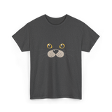 Cute Animal Face Seal T-Shirt - Dark Heather