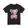 Cute Bear Plush Plushie T-Shirt - Black