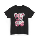 Cute Bear Plush Plushie T-Shirt - Black