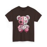 Cute Bear Plush Plushie T-Shirt - Dark Chocolate