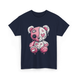 Cute Bear Plush Plushie T-Shirt - Navy