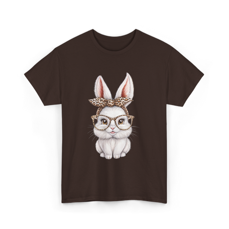 Cute Bunny Rabbit Easter Bunny T-Shirt - Dark Chocolate