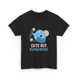 Cute But Dangerous Piranha Fish T-Shirt - Black