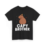 Cute Capybara Animal Capybaras T-Shirt - Black