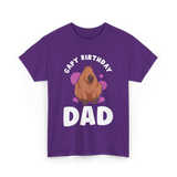 Cute Capybara Animal Capybaras T-Shirt - Purple