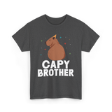 Cute Capybara Animal Capybaras T-Shirt - Dark Heather