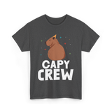 Cute Capybara Capybaras Animal T-Shirt - Dark Heather