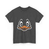 Cute Duck Face Costume T-Shirt - Dark Heather