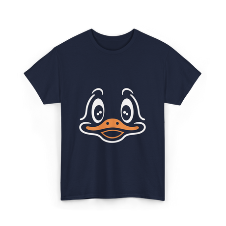 Cute Duck Face Costume T-Shirt - Navy