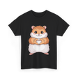 Cute Hamster Love Hammy T-Shirt - Black