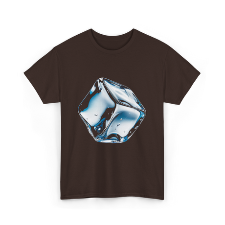 Cute Ice Cubes T-Shirt - Dark Chocolate