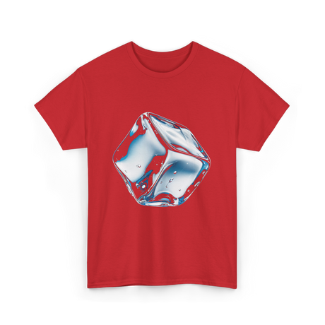 Cute Ice Cubes T-Shirt - Red