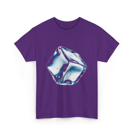 Cute Ice Cubes T-Shirt - Purple