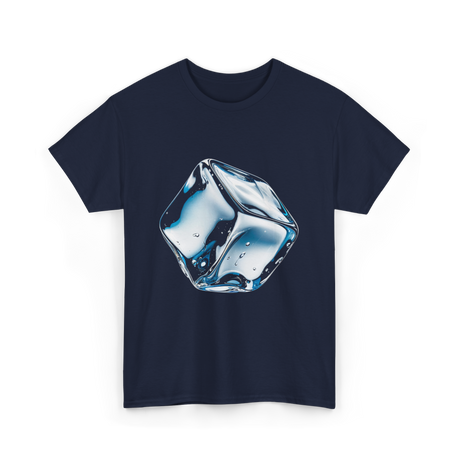 Cute Ice Cubes T-Shirt - Navy