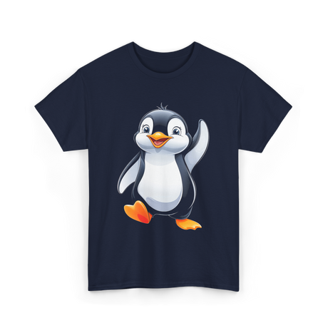 Cute Penguin Kids Penguin T-Shirt - Navy