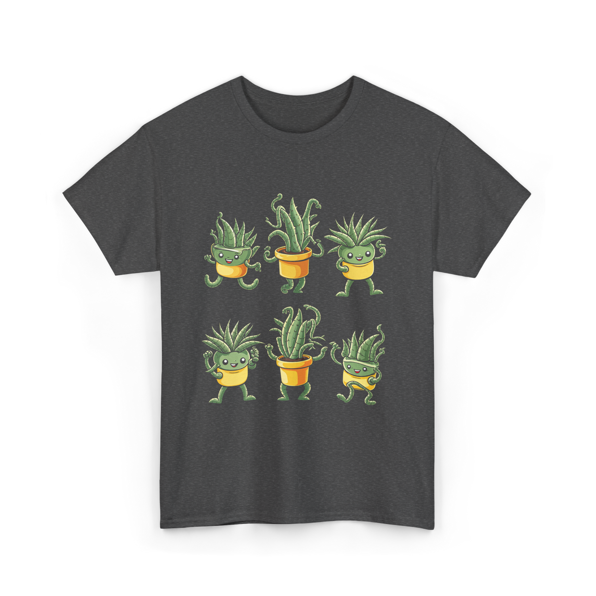 Cute Plants Plant Lover T-Shirt - Dark Heather